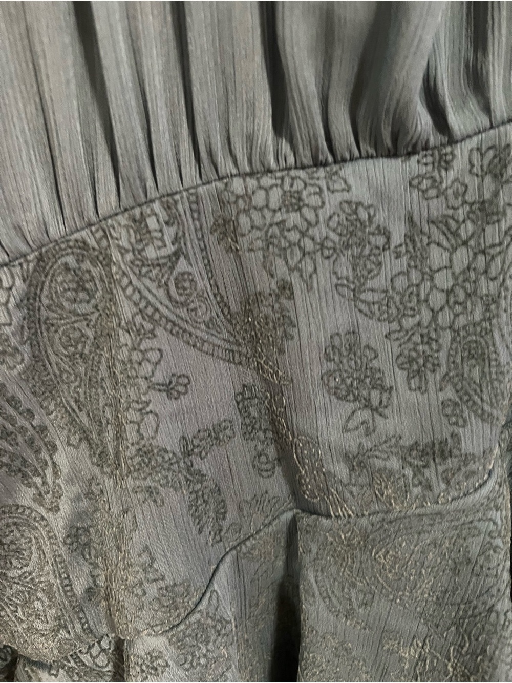 Zara Combination Ruffled Mini Dress - Picture 7 of 9